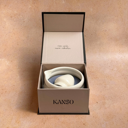 Bowl &amp; Whisk holder - Ivory