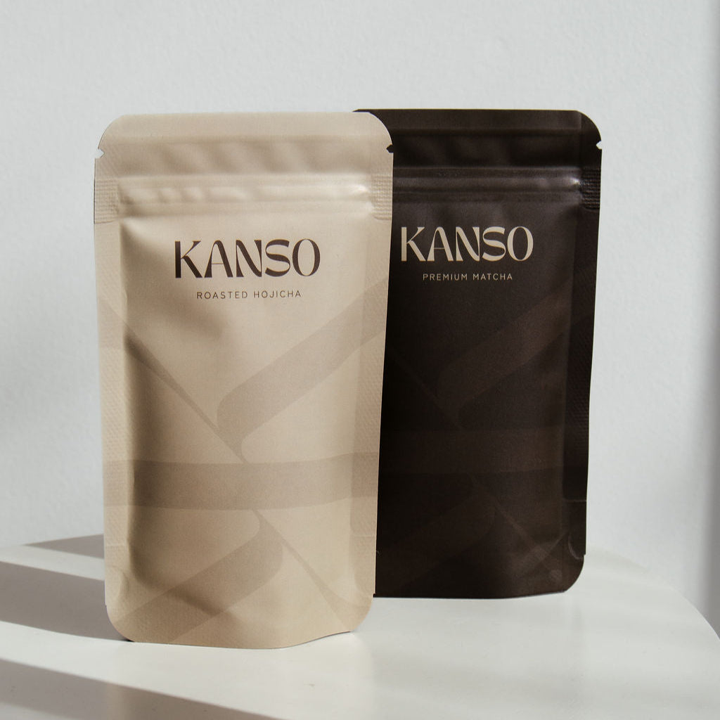 Green &amp; Roasted pack - 30 gram Matcha + 30 gram Hojicha